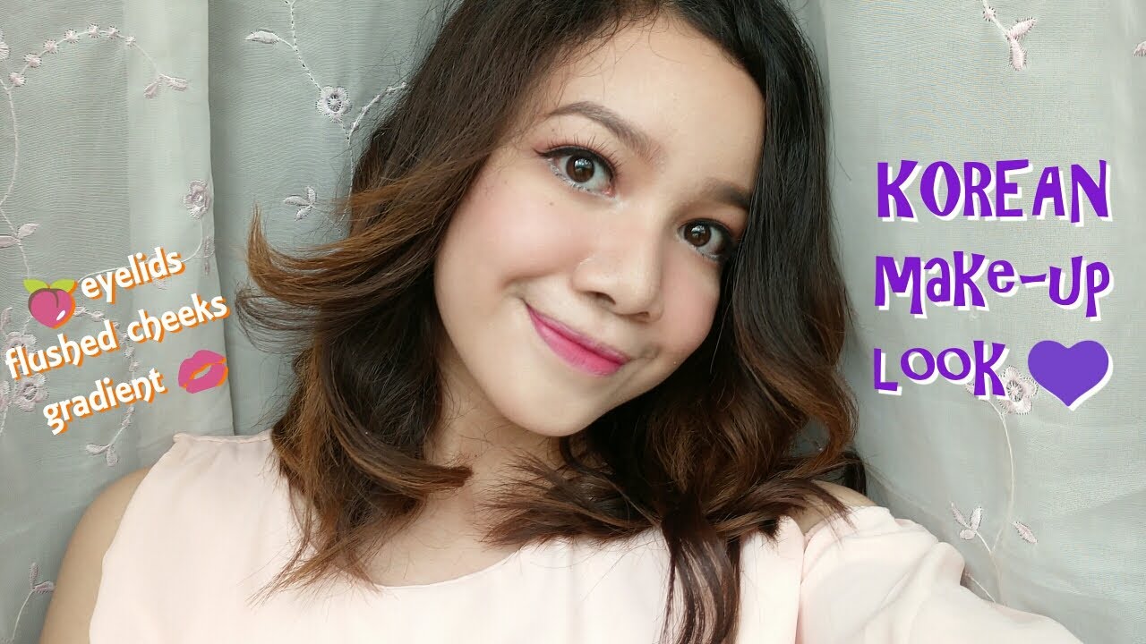 KOREAN make-up look 💜 | Cathlene Atienza