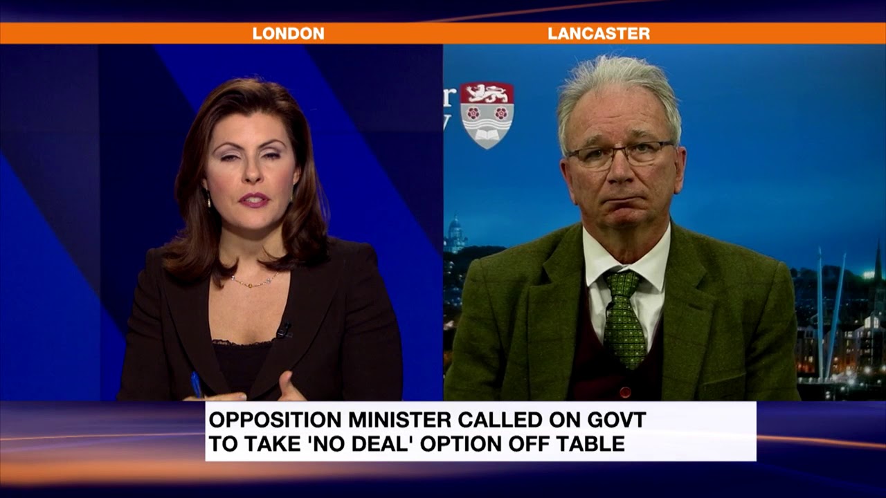 Geraint Johnes Al Jazeera interview 191218 re Brexit YouTube