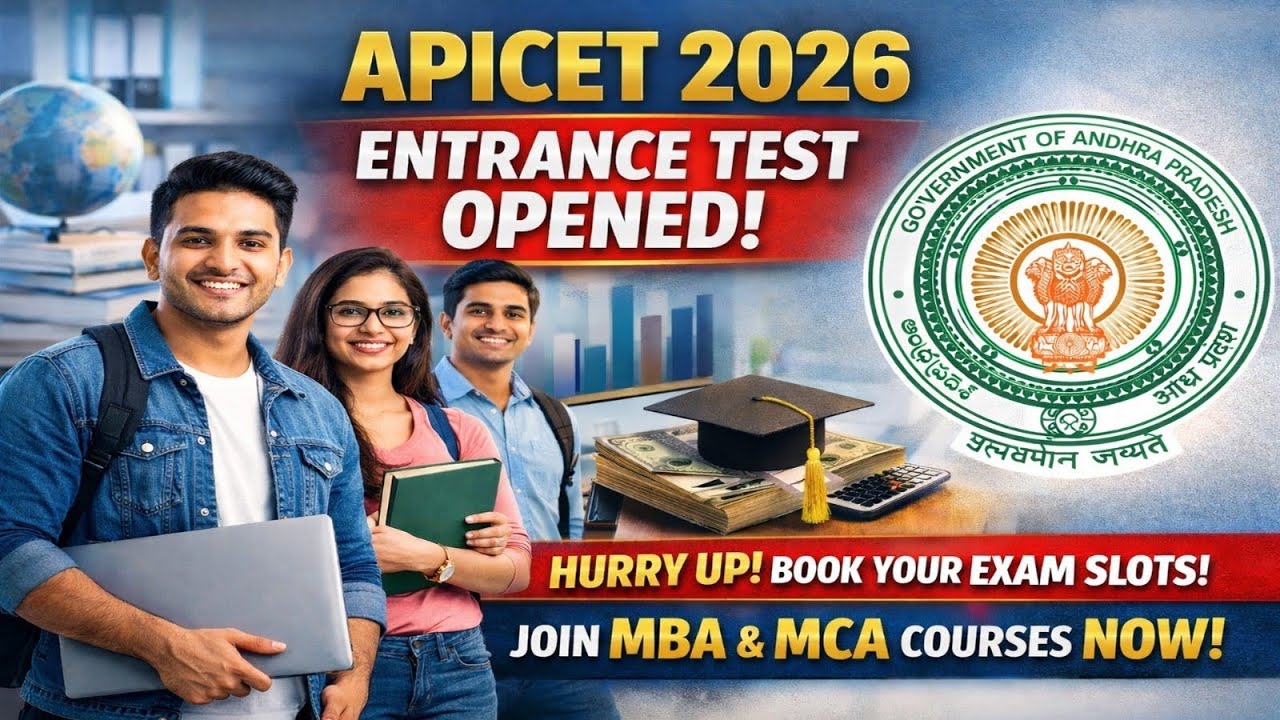 AP ICET 2026 Admission Notification 🔥 | MBA & MCA | Apply Online | Telugu