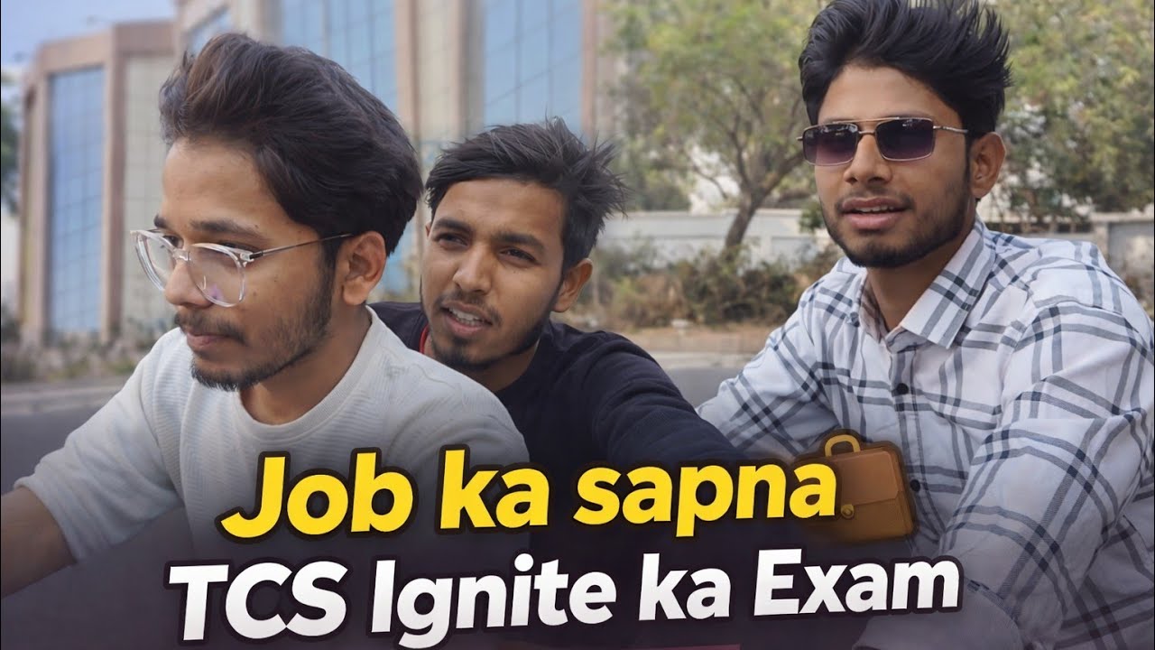 TCS Ignite Exam Day Vlog 😎 | Vlog-47/365 | Full Masti With Friends