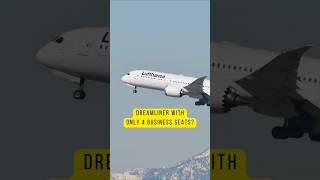 Lufthansa Dreamliners with only 4 Business Class Seats?