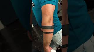 Armband tattoo done in Greece 🇬🇷