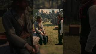 Dutch tells Sean to cheer up #shorts #gaming #rdr2 #reddeadredemption