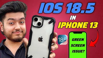 iOS 18.5 update in iPhone 13🔥Should you update? Green screen issue?