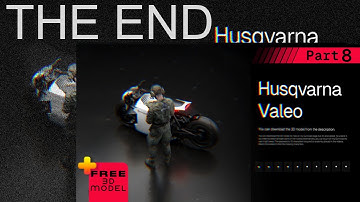 Complete Process Of Making The Husqvarna Motorcycle In Rhino 7 + Free 3D Model - Part 8