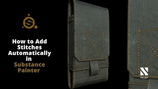 How to Automatically Add Stitches in Substance Painter - Auto Stitcher Tool