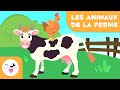 Les animaux de la ferme pour les enfants  vocabulaire pour enfants