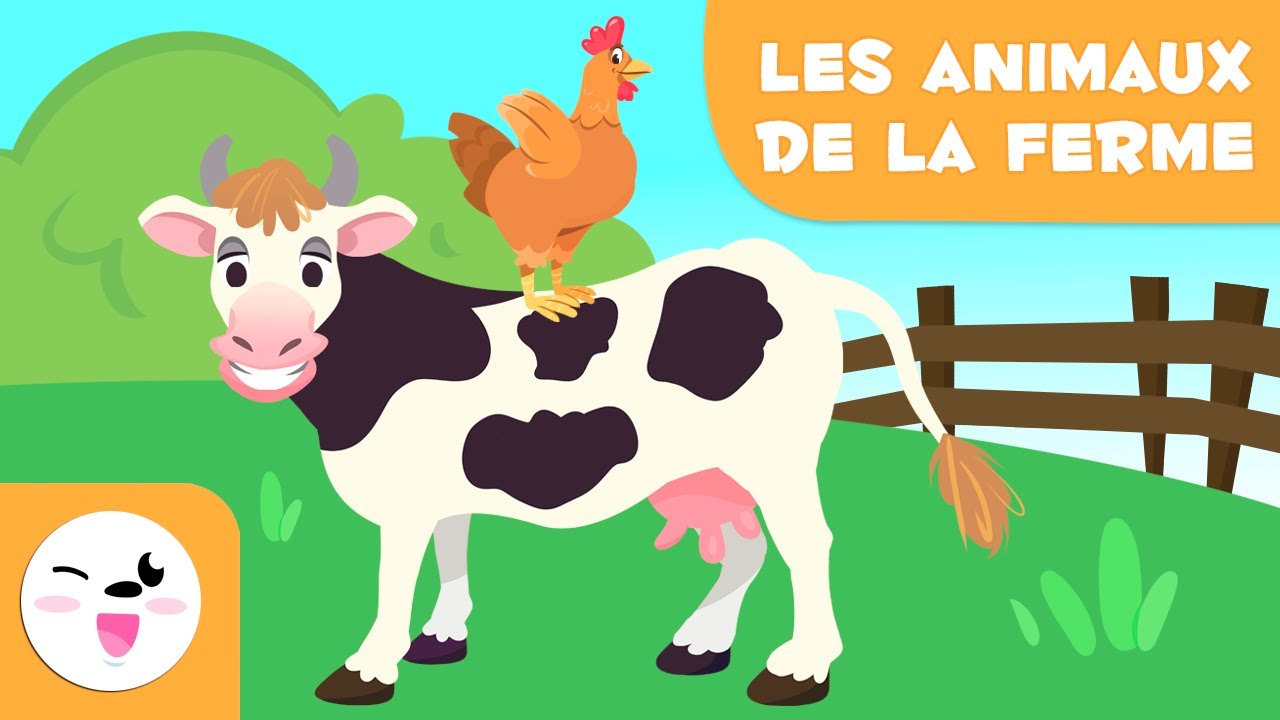 Les animaux de la ferme pour les enfants - Vocabulaire pour enfants 