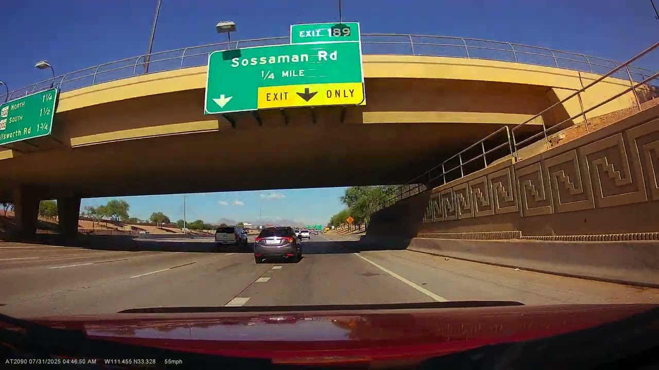 Rear-End Collision | Mesa, AZ | Hwy 60 | July 31 2025