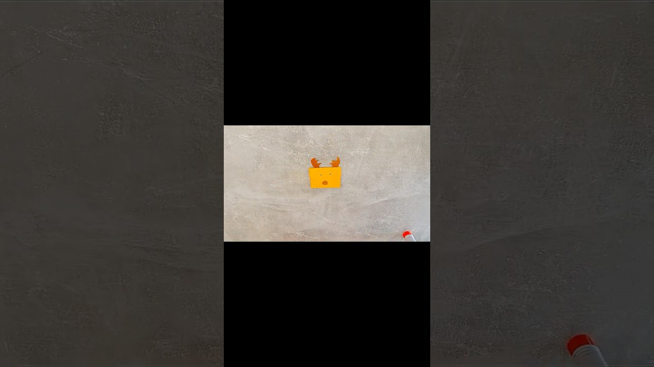 Cute Reindeer Envelope DIY 🎄🦌 | Easy Christmas Craft