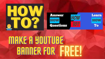 How to Make a YouTube Banner For Free (YouTube Channel Art Tutorial!)