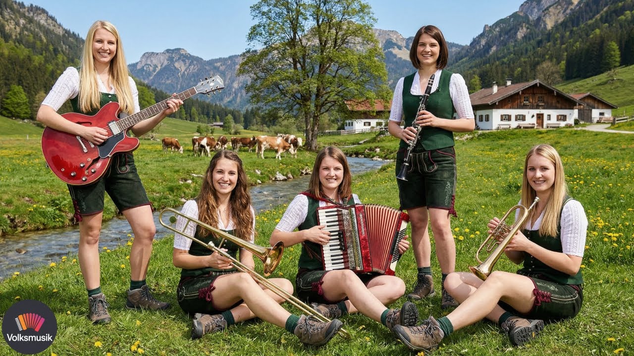 🎷🌄 Die Stunden 100 Minuten fröhliche Volksmusik für 2026 ❤️ Volksmusik Lieder zum Glücklichsein ✨