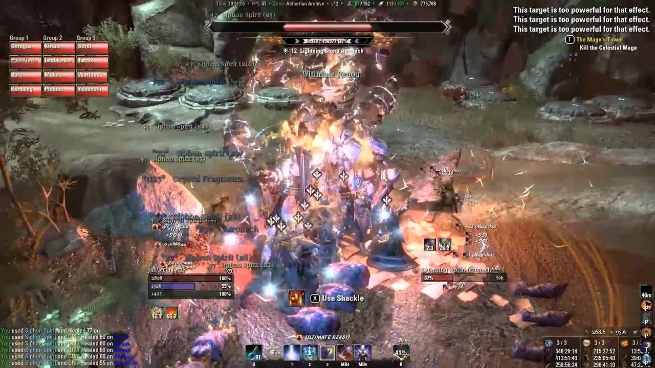 ESO Aetherian Archive - Lightning Storm Atronach