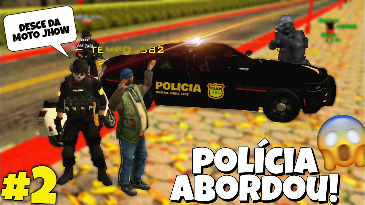 GTA SAMP BRL #2 | JÁ TOMEI MEU PRIMEIRO ENQUADRO 😨 E FUI TRAMPA NO MEU ...