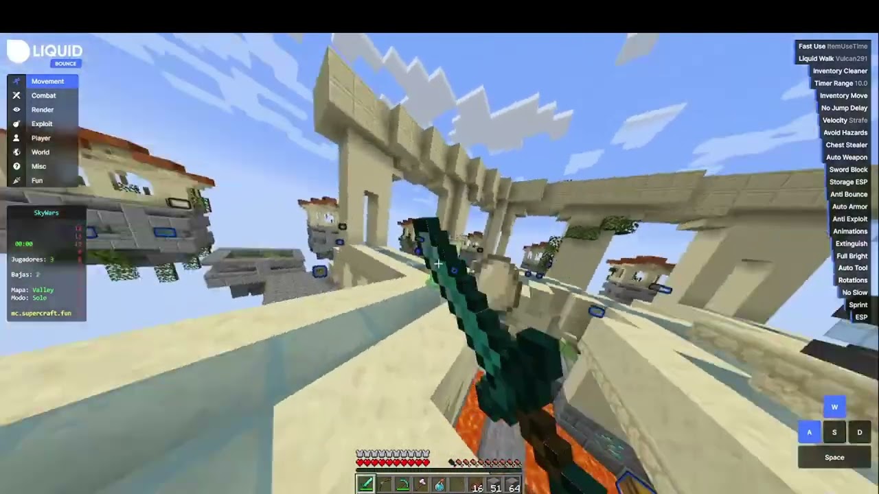 Vulcan is the worst anticheat ever 💀 W/liquidbounce nextgen