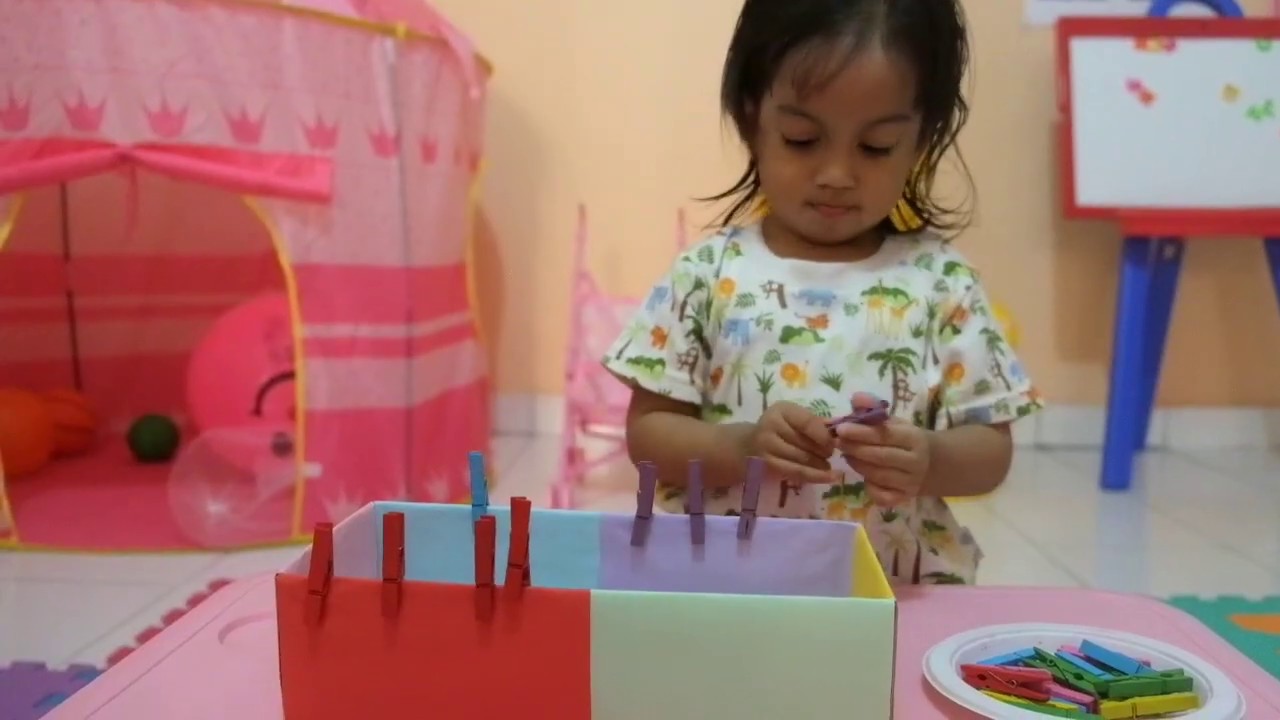 Permainan melatih motorik halus anak 2 tahun YouTube