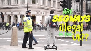 Are Swegway Air-Boards Illegal? (Social Experiment)