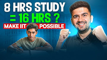 How to study 16 hrs a day ? IIT JEE strategy & Motivation