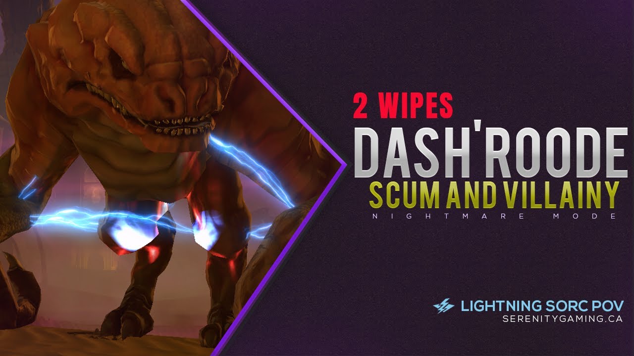 NiM Dash'roode - Scum & Villainy [ Lightning Sorc POV ] | SWTOR 6.3