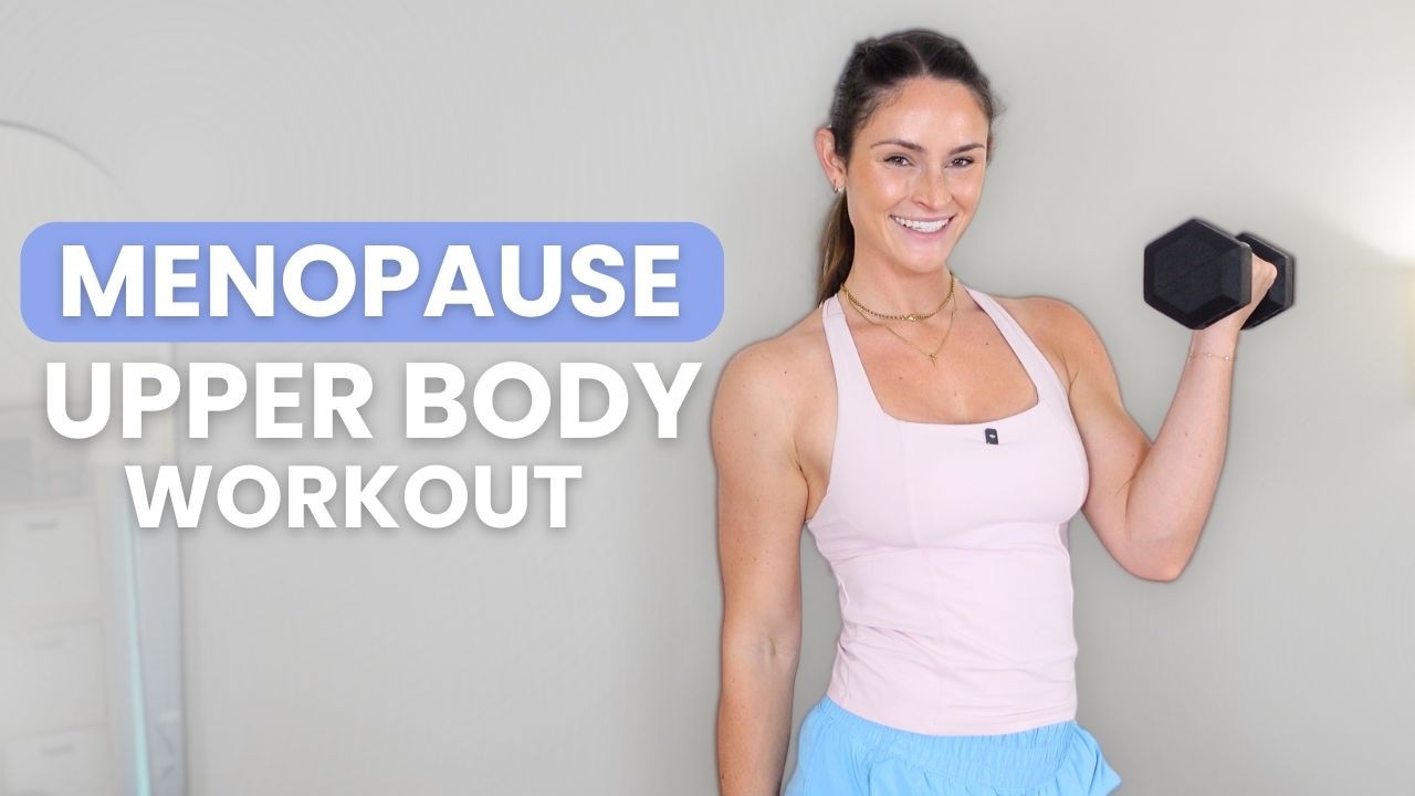 Complete Upper Body Dumbbell Menopause Routine | Chest, Arms, Shoulders
