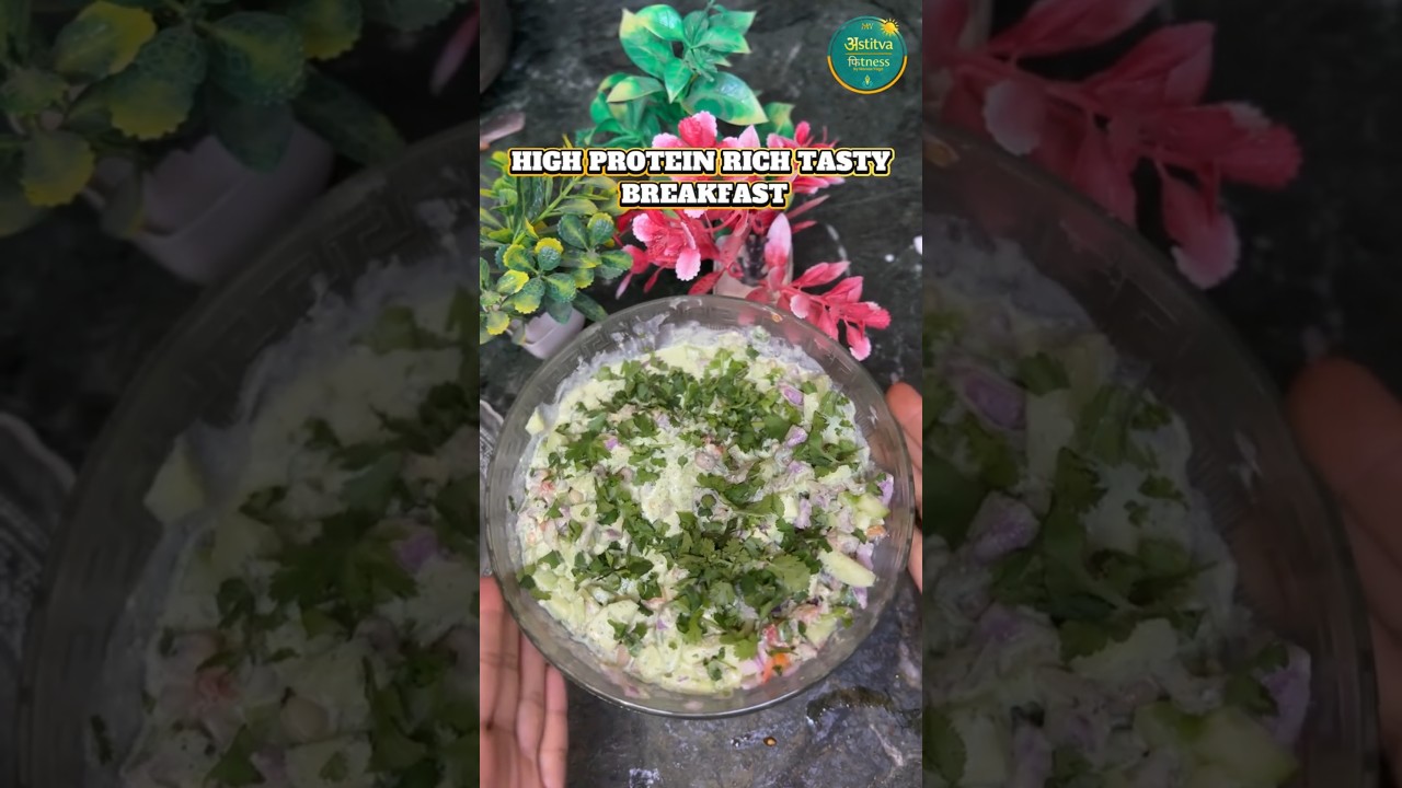 Завтрак с высоким содержанием белка | Очень легко приготовить | Monaa Yoga