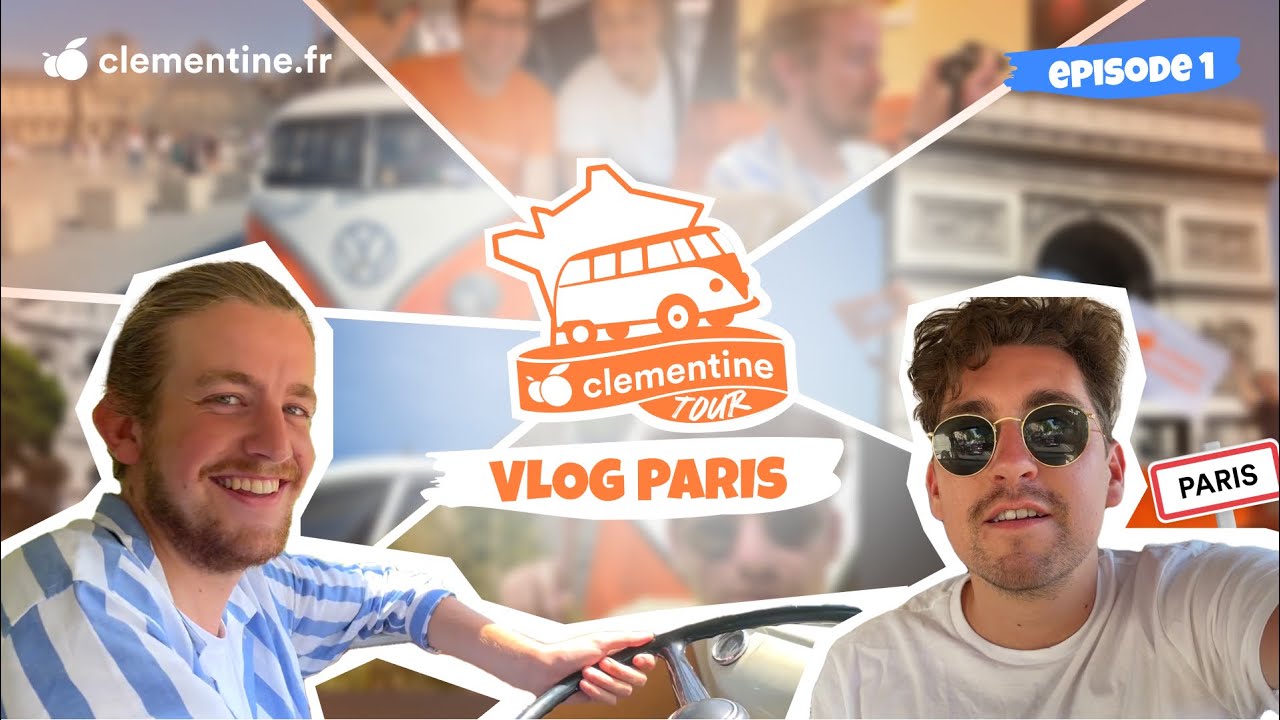 Voir la vidéo VLOG Clementine Tour à Paris : les galères commencent...