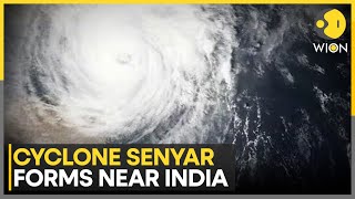 Cyclone Senyar Heavy Clouds Advancing Toward Southern Indian Coastline Wion