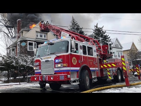 VIDEO: No Deaths Or Charges In Paterson House Blaze, Authorities Say