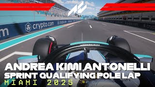 The Youngest Pole-Sitter Ever | 2025 Miami Grand Prix | #assettocorsa