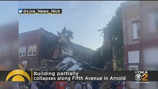 Details Building Partially Collapses In Arnold Update