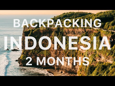 INDONESIA - Sorotan dan Tempat terbaik - Perjalanan Backpacking dalam 4K
