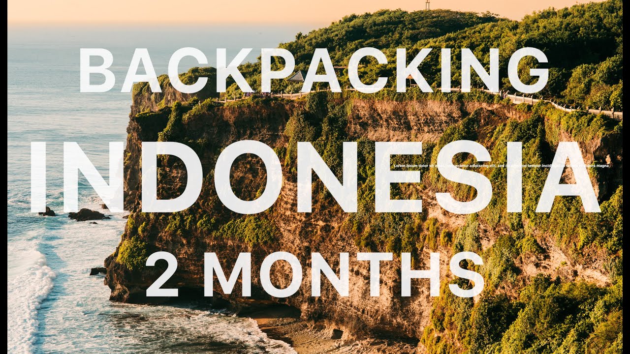 INDONESIA Highlights and best Places Backpacking Trip in 4K YouTube