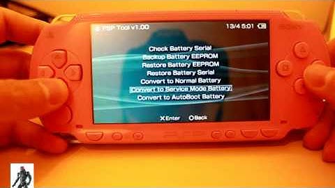 How to create a pandora battery SOFTMOD