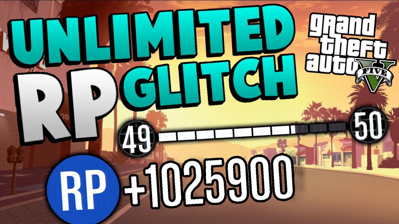 GTA 5 Online UNLIMITED RP GLITCH "AFTER PATCH 1.09" EASY FAST REP