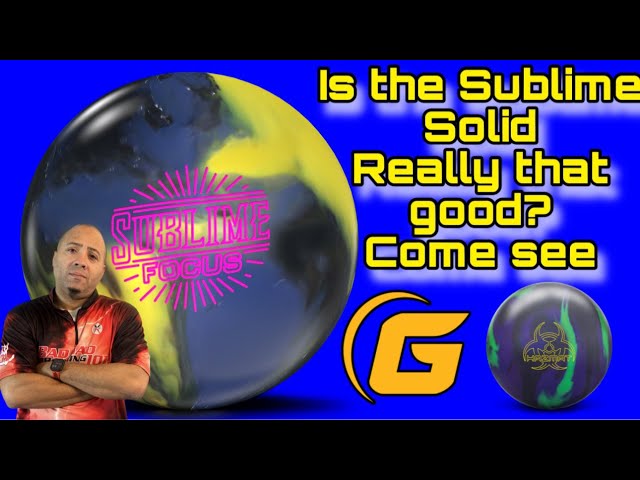 900 Global Sublime Focus bowling Ball Comparison - YouTube
