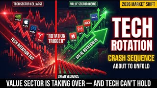 Tech Sector Rotation Into Value = The Crash Sequence That's About to Unfold