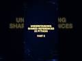 Shared reference with animation in short Part-3 #computerscience #coding #python #programming