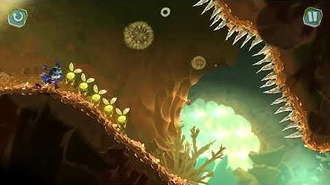 Rayman Mini - Apple Arcade - 4-3 On time and on target 100 Lums perfect