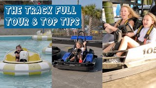 The Track Family Fun Park in Myrtle Beach Go Karts Rides Arcade Full Tour Ride POVs Top Tips