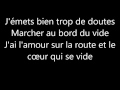 Avancer -  Garou (Paroles)