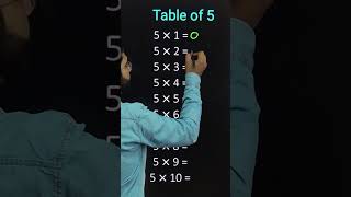 Table 5 trick | #tricks #maths #shorts #short #table5 #katarsinghclasses #youtubeshorts #math #study