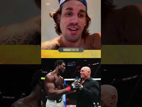 "You got to earn it." Brendan Allen Responds To Damian Pinas | MMA Fighting