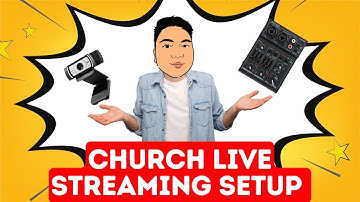 Church Live Streaming Setup | Cheap and Simple | with Shopee Links | TAGALOG