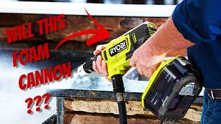 Will A Hacked Ryobi Power Washer Make Foam?