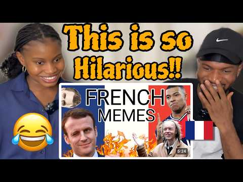 Reaction to FRENCH MEMES to show my non-french speaking friends 🇫🇷