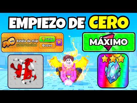 STARTING from 0 with INFINITE ROBUX in +1 Speed Monkey Escape 🐒
