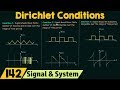 Conditions for Existence of Fourier Series (Dirichlet Conditions)