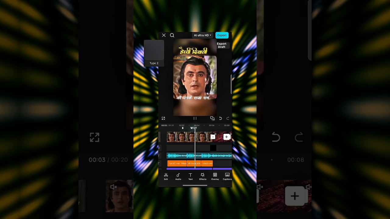Happy Diwali Tutorial Edit In Capcut Trending Tutorial 