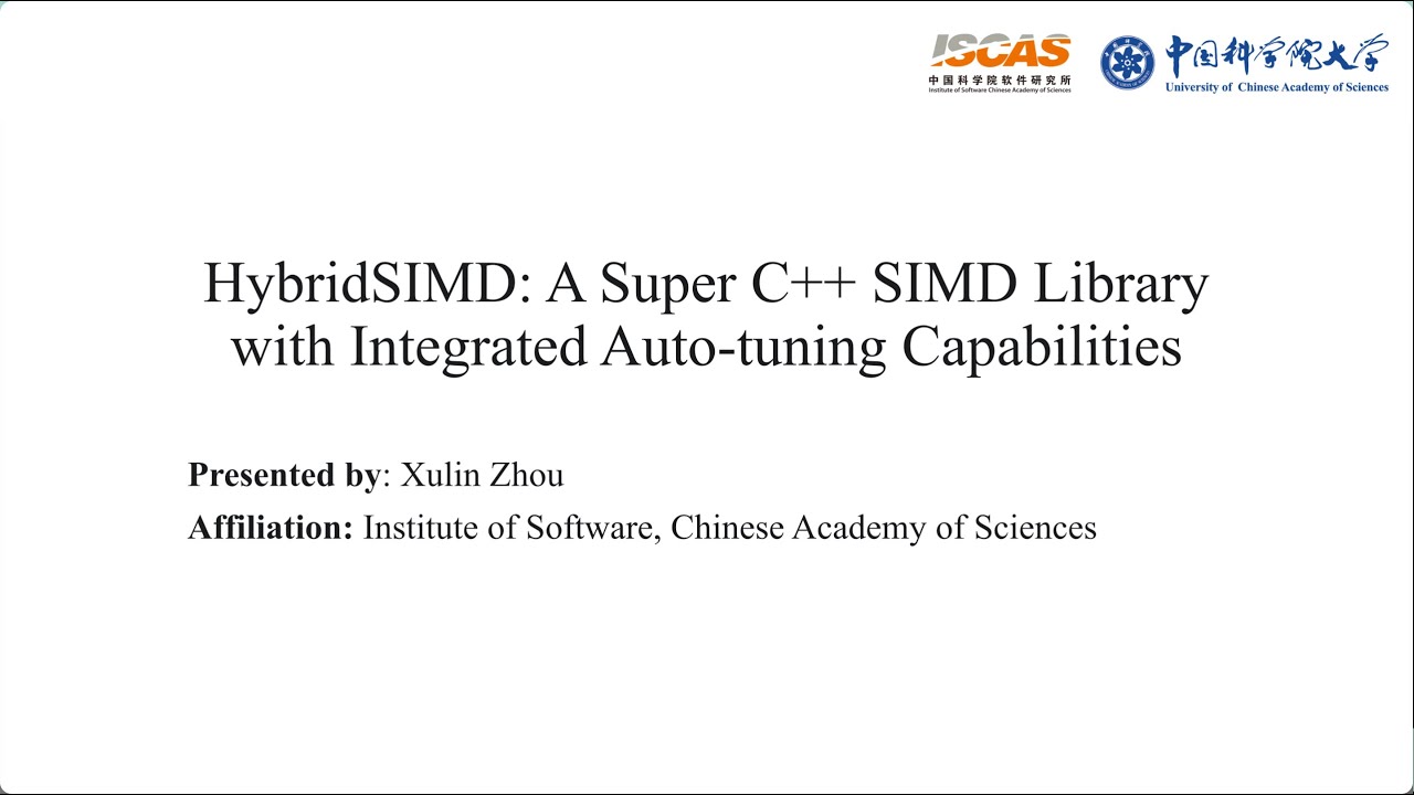 [ASE 2025] HybridSIMD: A Super C++ SIMD Library with Integrated Auto ...