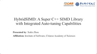 [ASE 2025] HybridSIMD: A Super C++ SIMD Library with Integrated Auto-tuning Capabilities